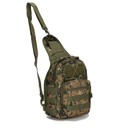 Jupitergear Tactical Military Sling Backpack Shoulder Bag Molle Outdoor Daypack Backpack with Adjustable Strap